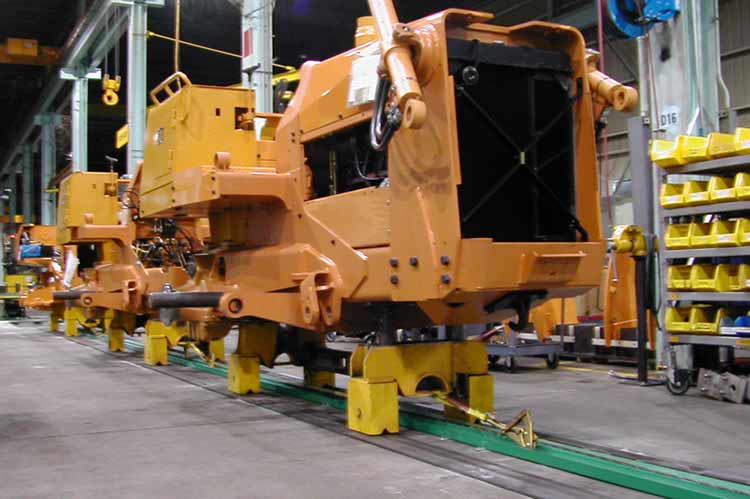 Custom Conveyor System for Large Equipment