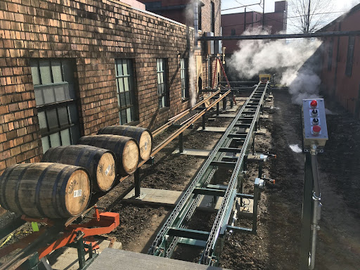 Bourbon Barrel Conveyor System