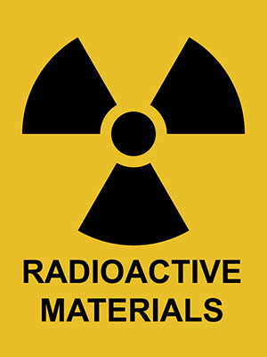 Radioactive Materials Warning