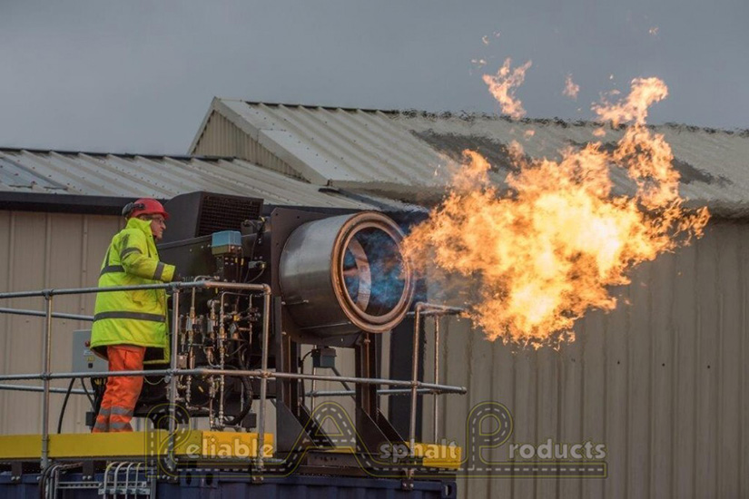 Rotary Asphalt Burner Production